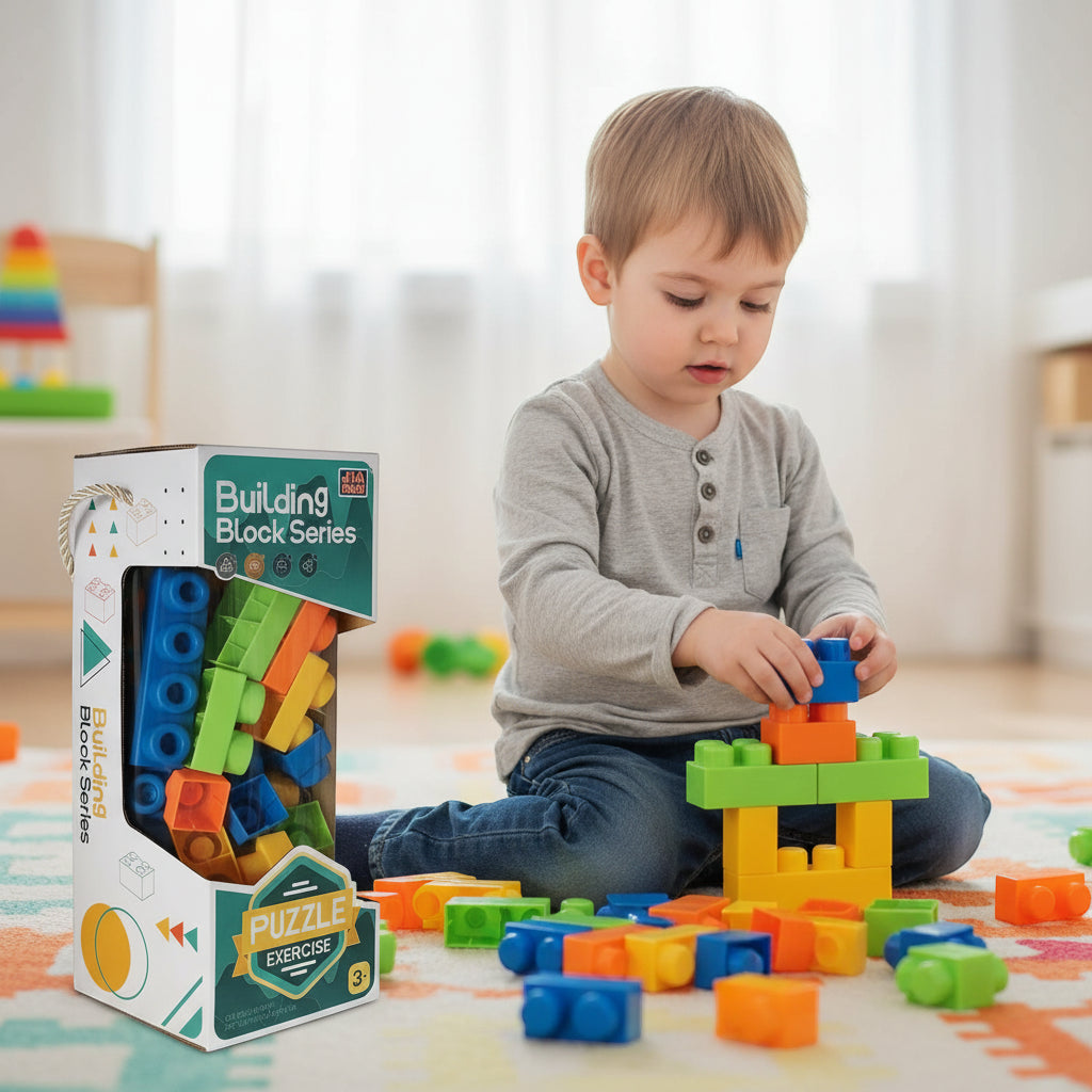 Building Block Series - Puzzle Exercise for Kids