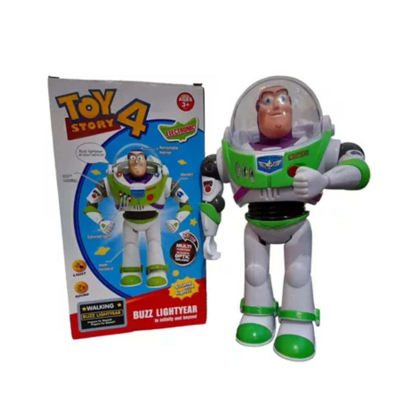 Buzz Lightyear Action Figure with Lights and Sounds