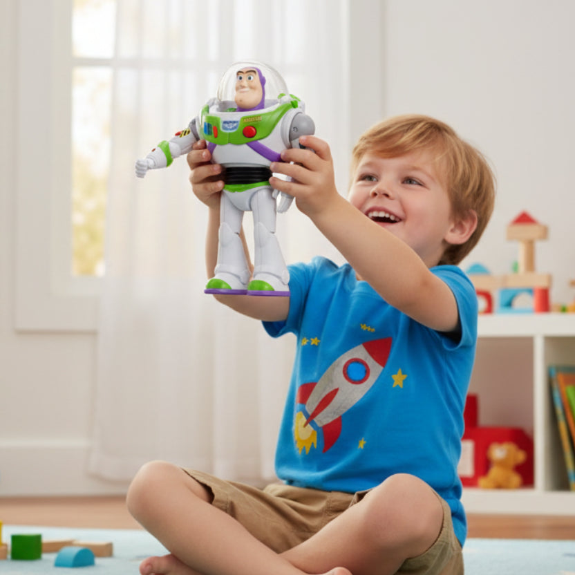 Buzz Lightyear Action Figure with Lights and Sounds