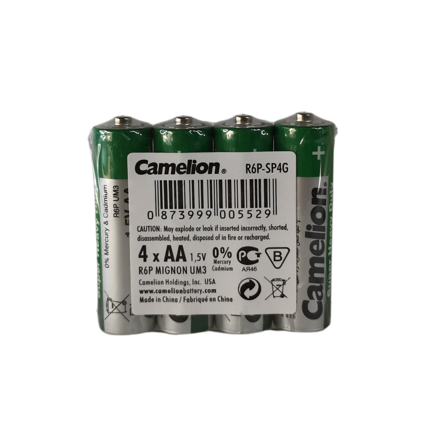 Camelion AA Batteries - 4 Pcs