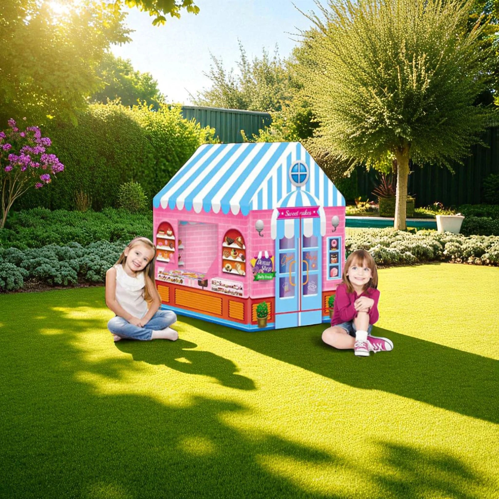 Candy House Play Tent With 50 Balls