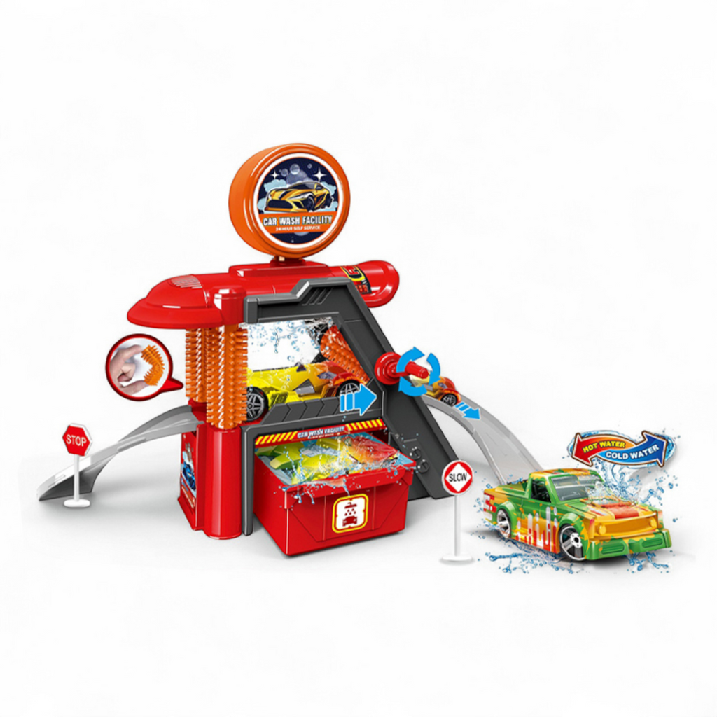 Car Wash And Repair Station – 43 Pcs