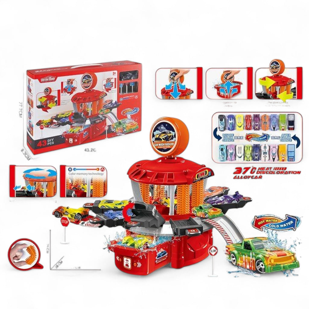 Car Wash And Repair Station – 43 Pcs