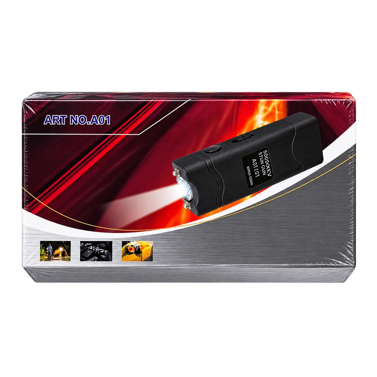 Rechargeable Protective Flashlight – Model 801