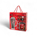 Christmas Espresso Mug And Frother Gift Set