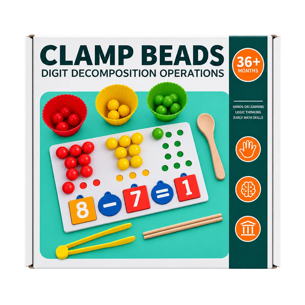 Clamp Beads Learning Set