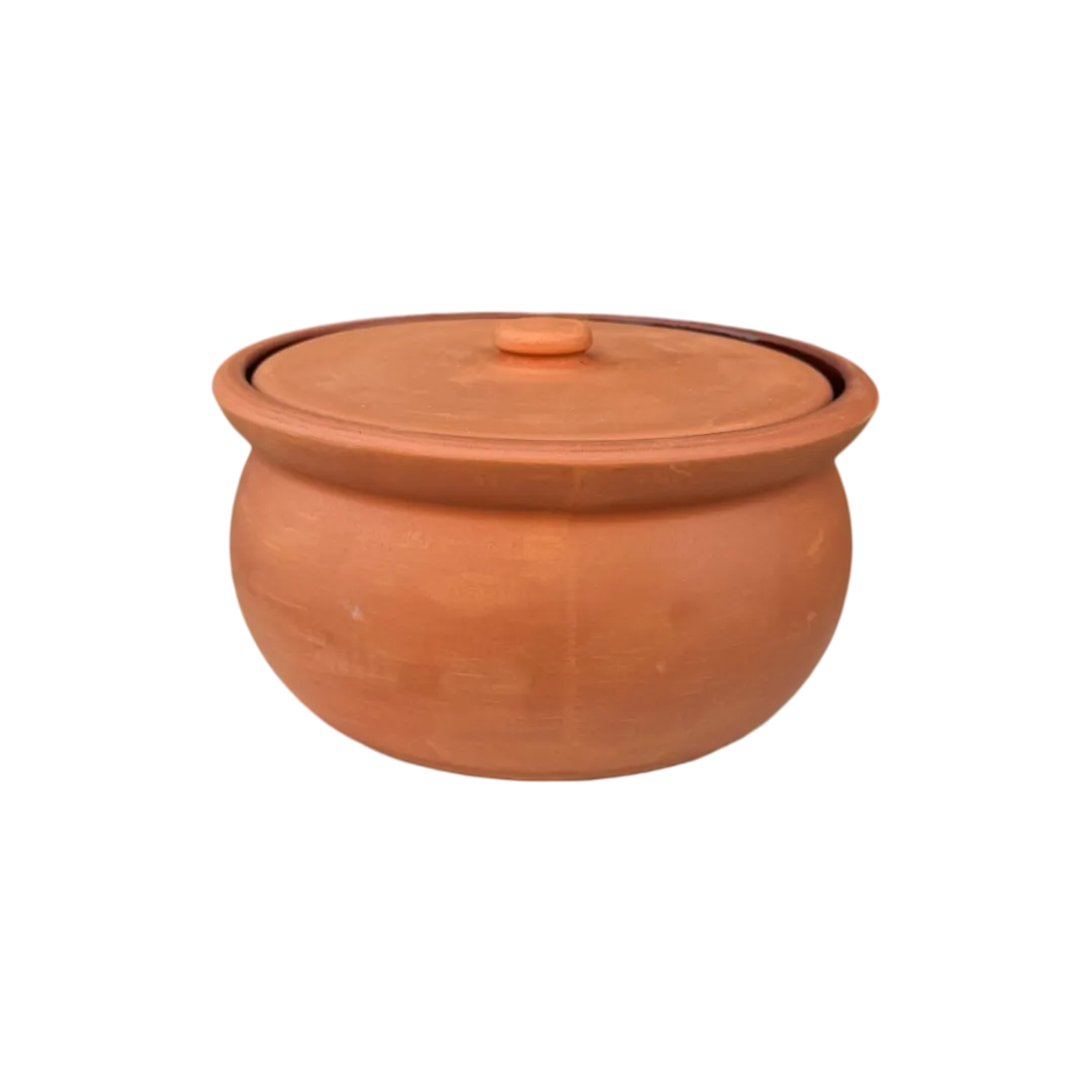 Clay Pot With Lid