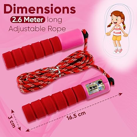 Counter Jump Rope - Pink & Blue