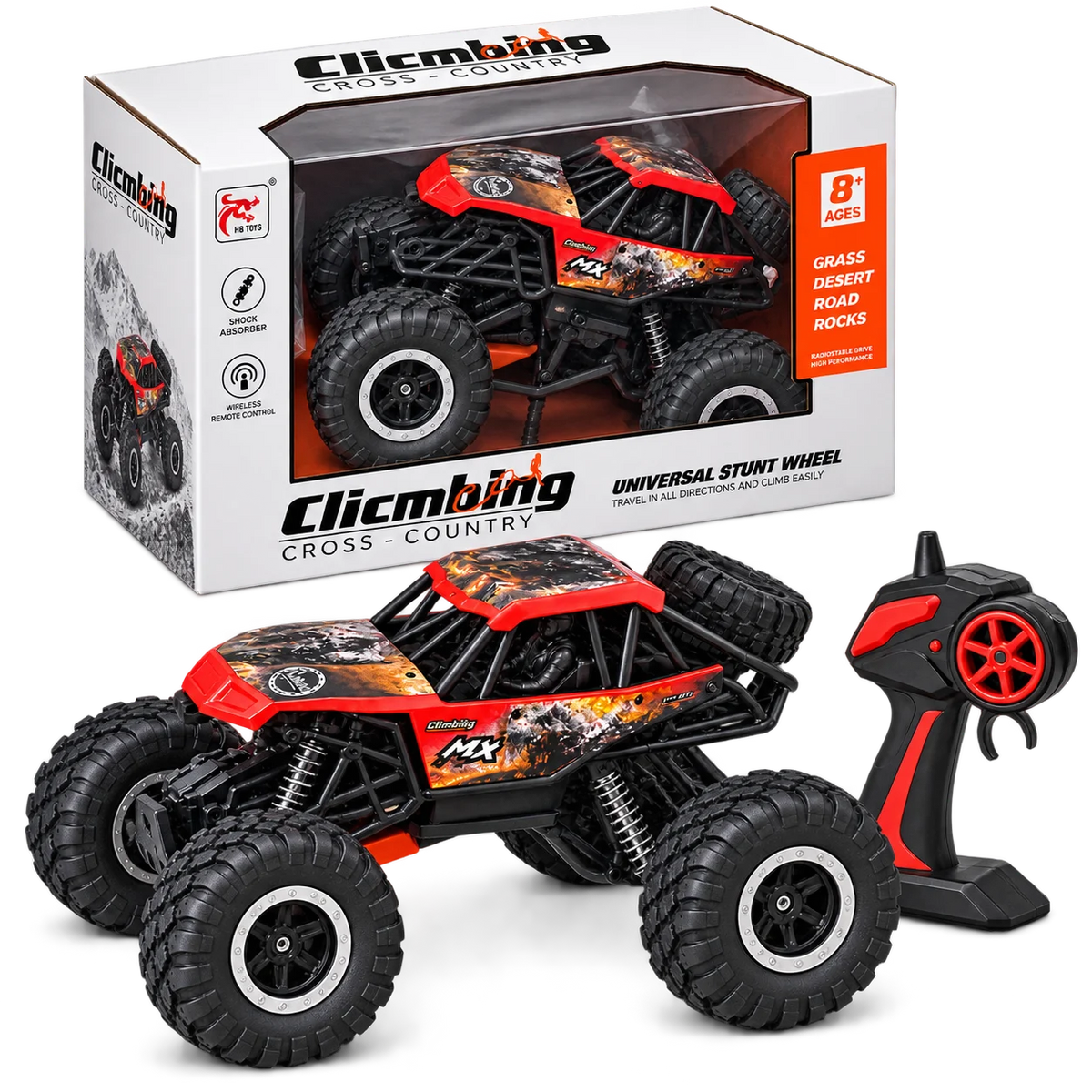Cross-Country Climbing RC Car