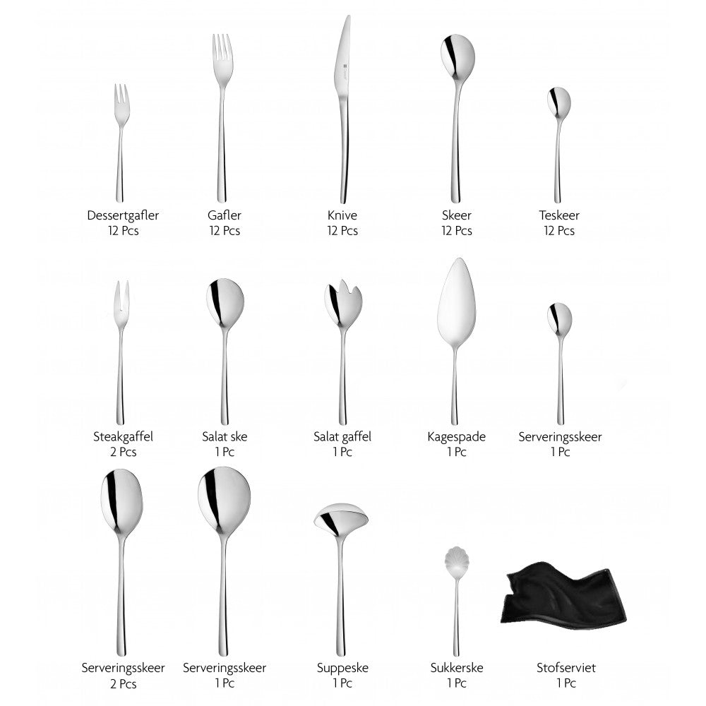 Dorsch Cutlery Set – 72 Pieces – Classic Dining Collection
