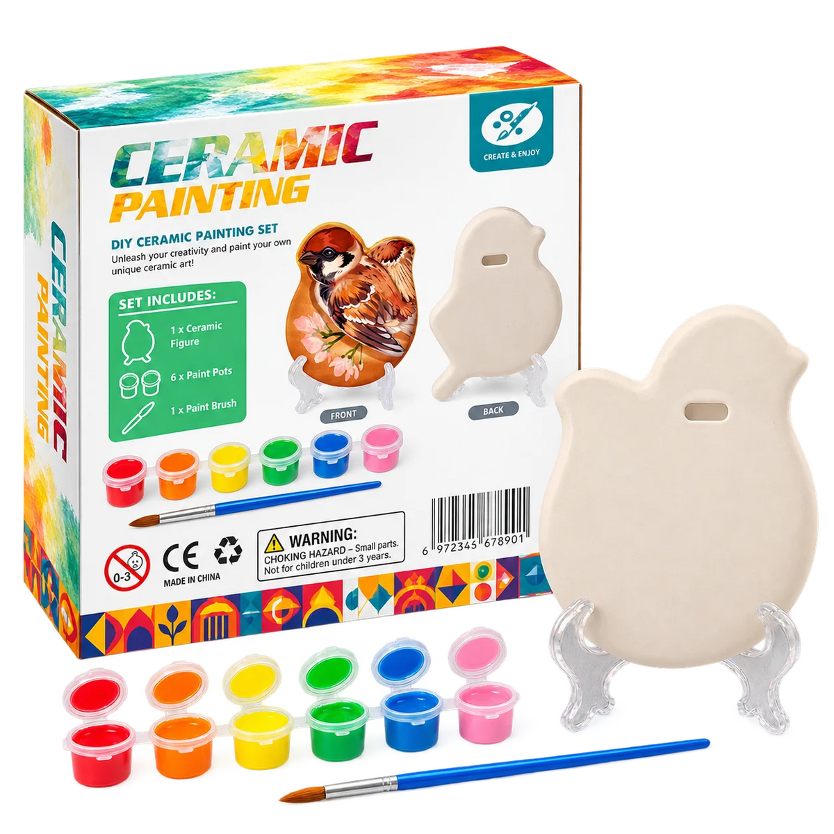 DIY Ceramic Painting Set