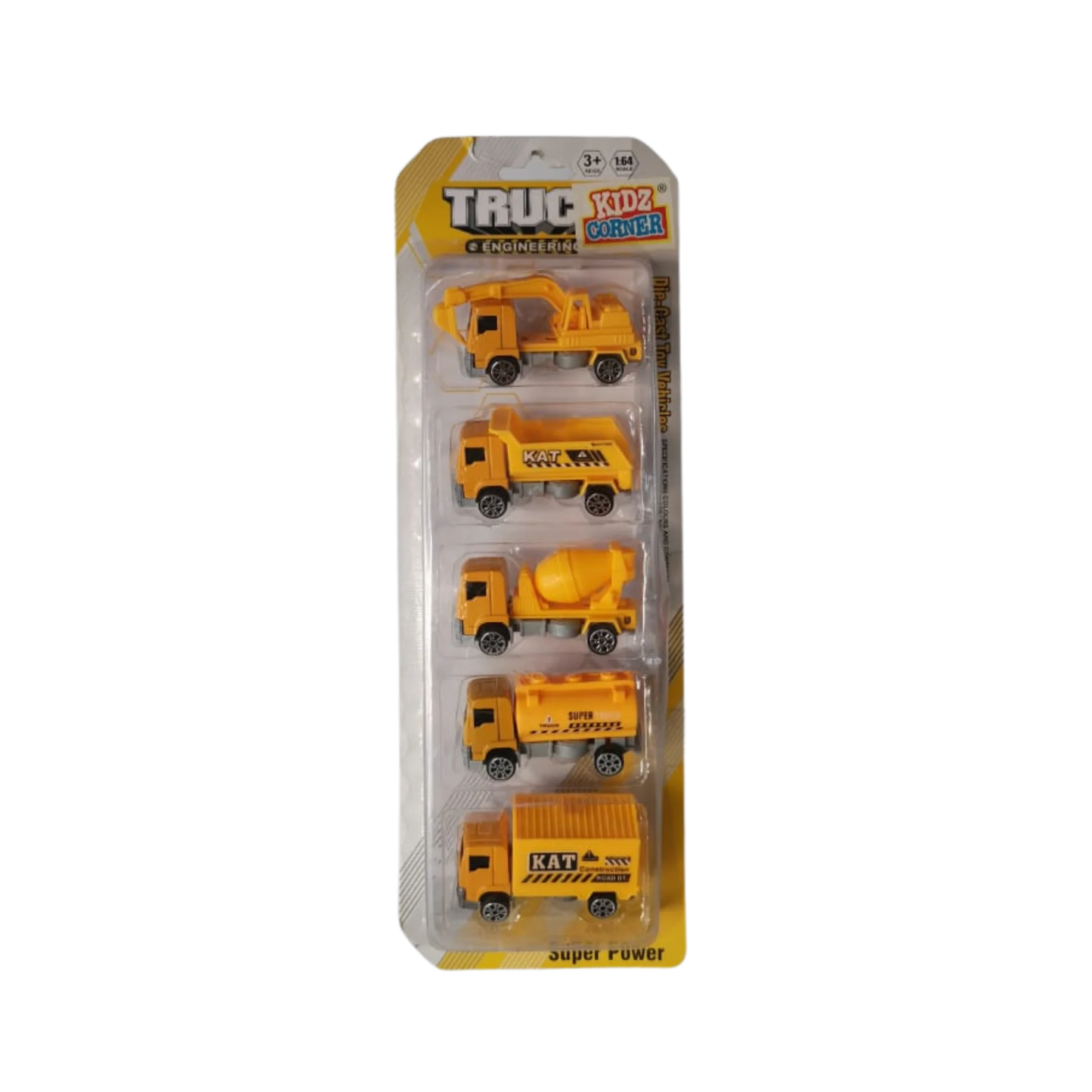 Die-Cast Construction Truck Set