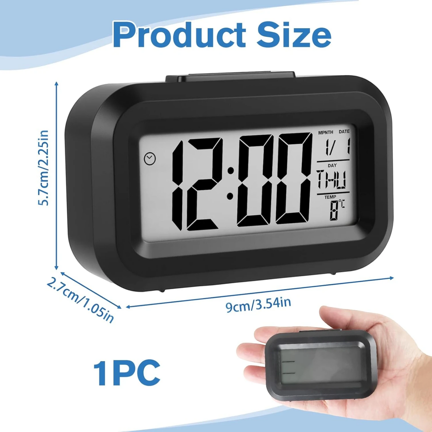 Digital Desk Clock – Model ZL-2108