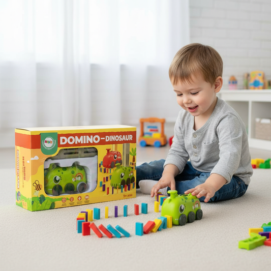 Dino Domino Train Set