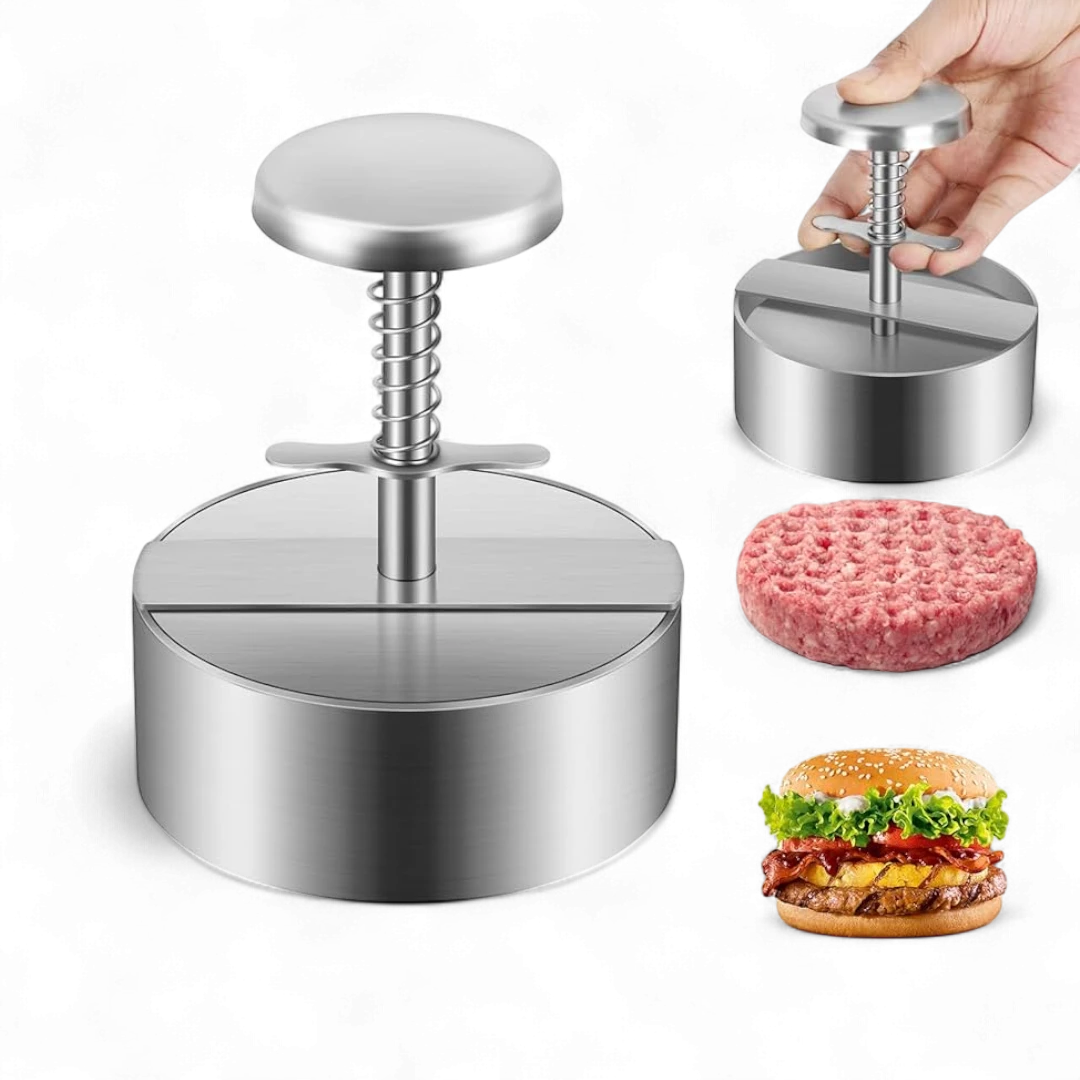 Momaz Burger Press - Stainless Steel