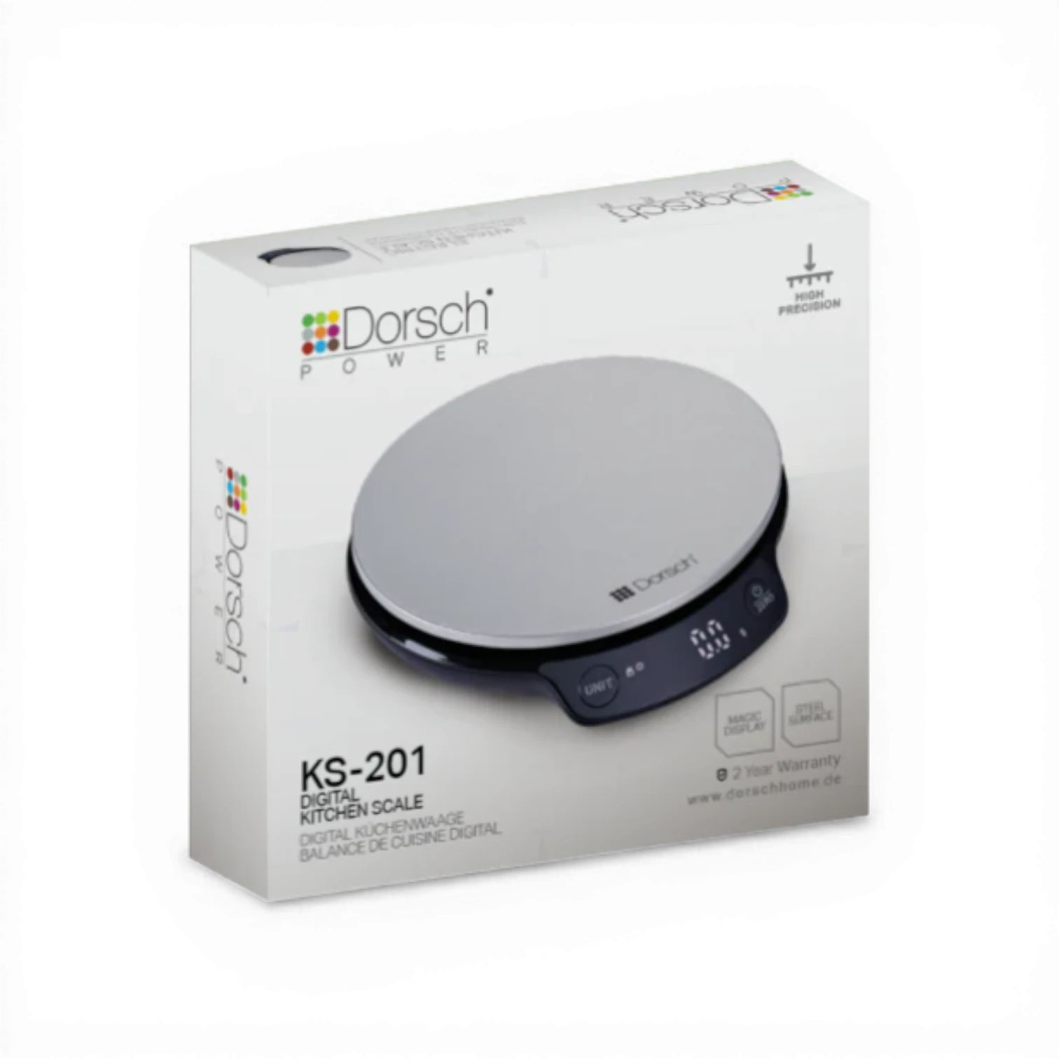 Dorsch Digital Kitchen Scale KS-201 – Model DH-07980