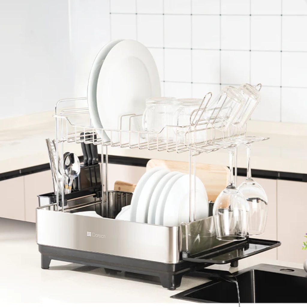 Dorsch Dish Rack Stainless 2 Tier