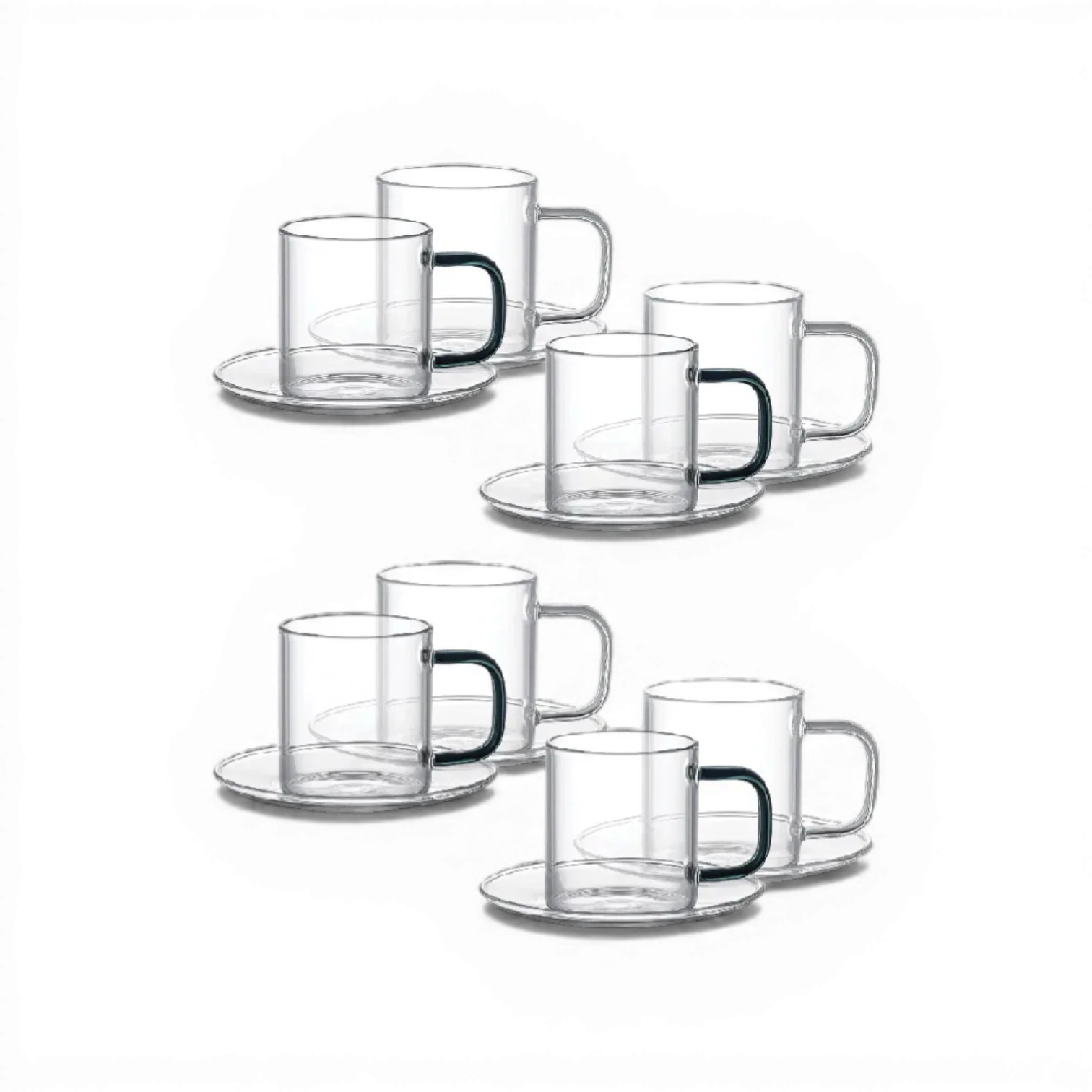 Dorsch Elegance Coffee Cups 100 ml – Set of 8 – Model DH-09221