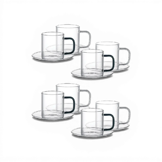 Dorsch Elegance Coffee Cups 100 ml – Set of 8 – Model DH-09221