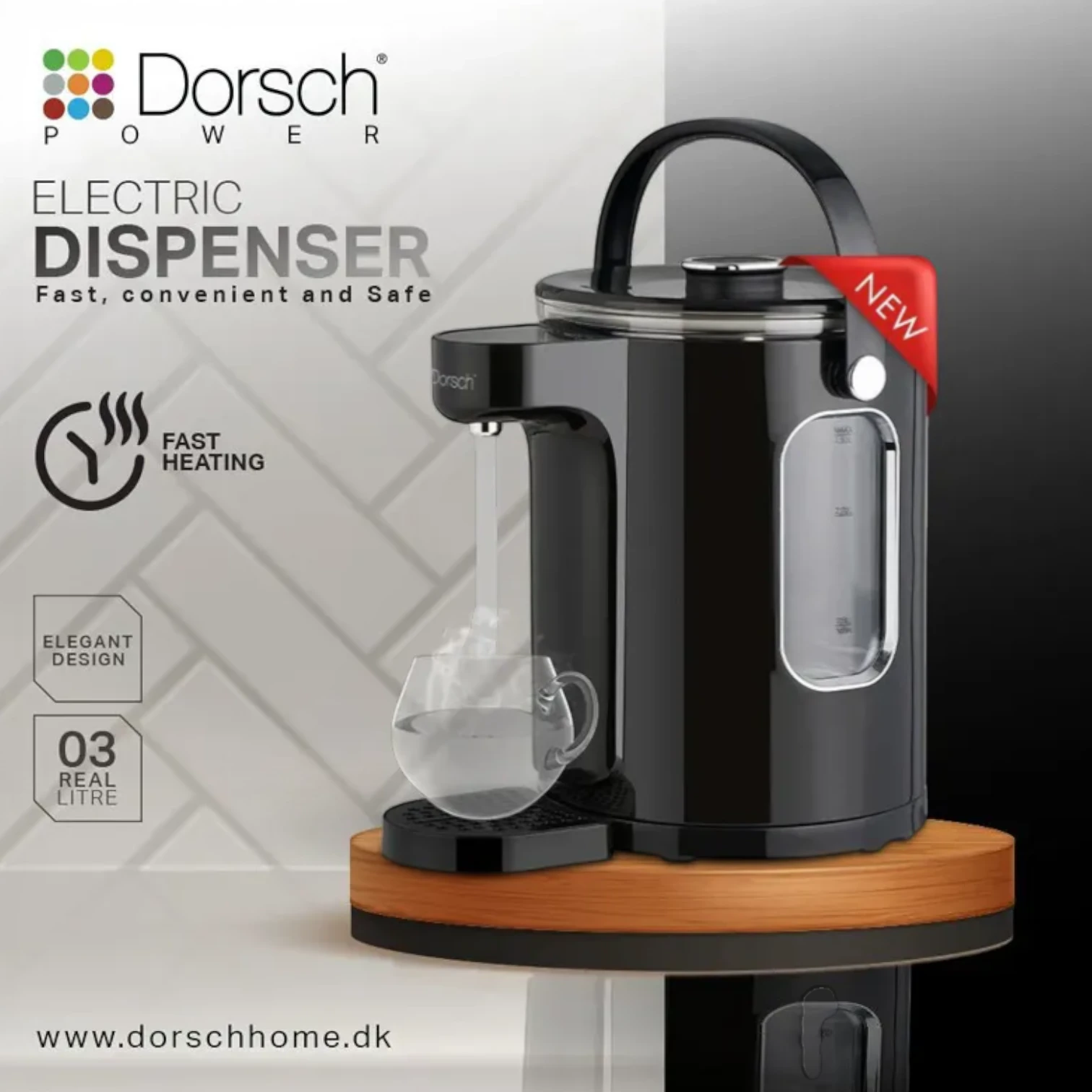 Dorsch Hot Water Dispenser – Model DH-07320