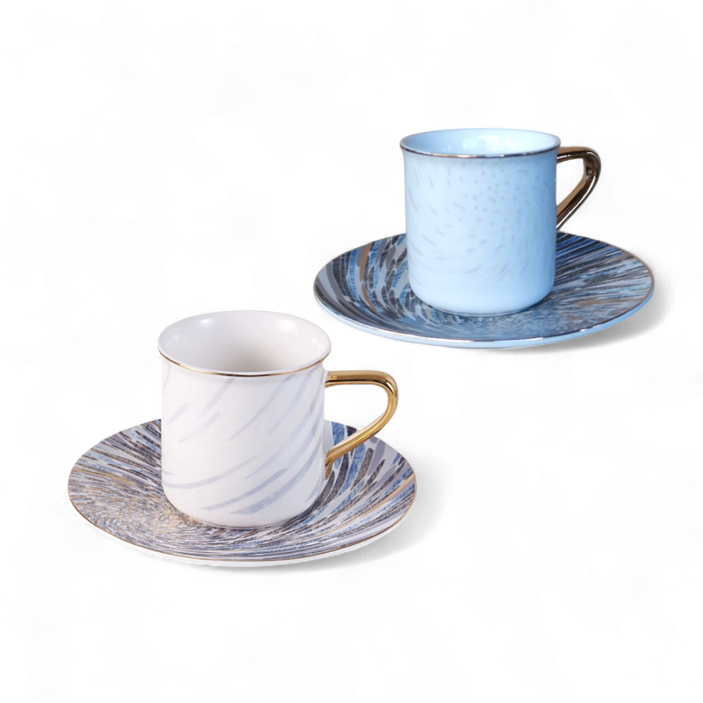 Dorsch Hurricane 2 Coffee Cups Set - (6 Pieces)
