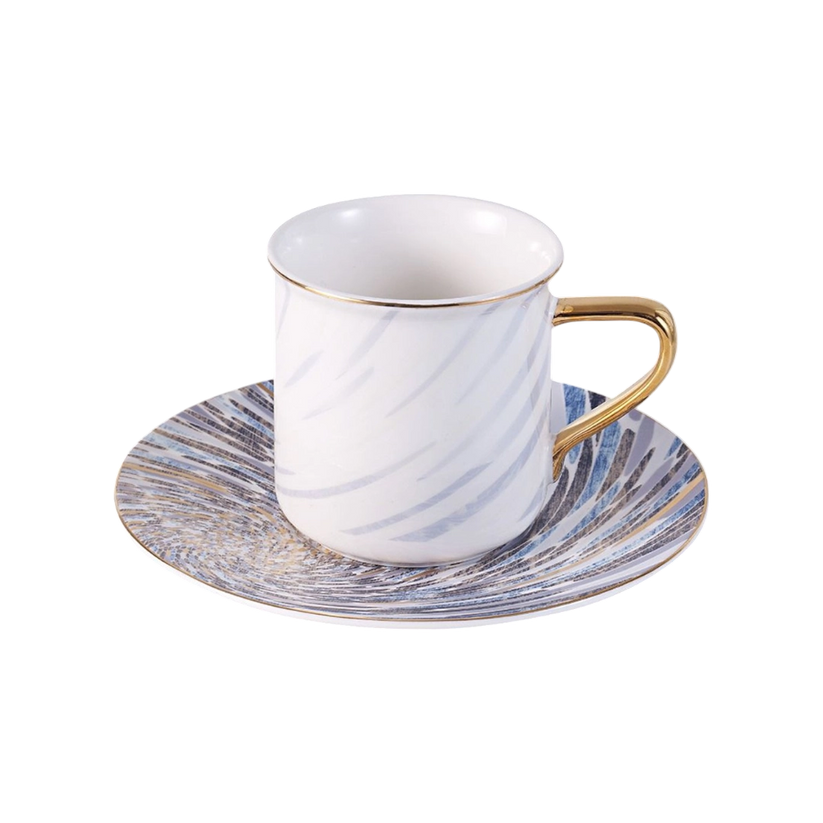 Dorsch Hurricane 2 Coffee Cups Set - (6 Pieces)