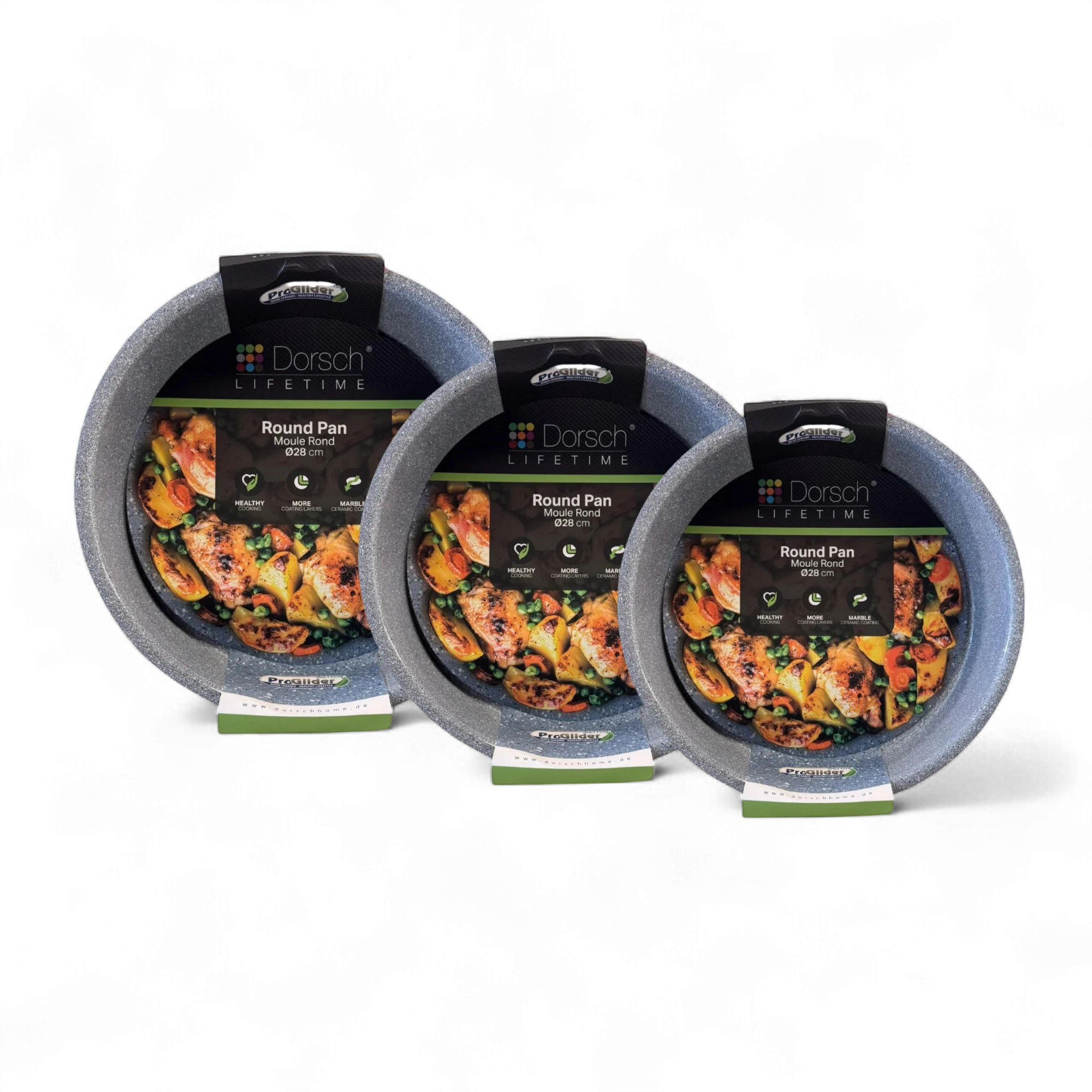 Dorsch Lifetime Round Pan - 4 Sizes