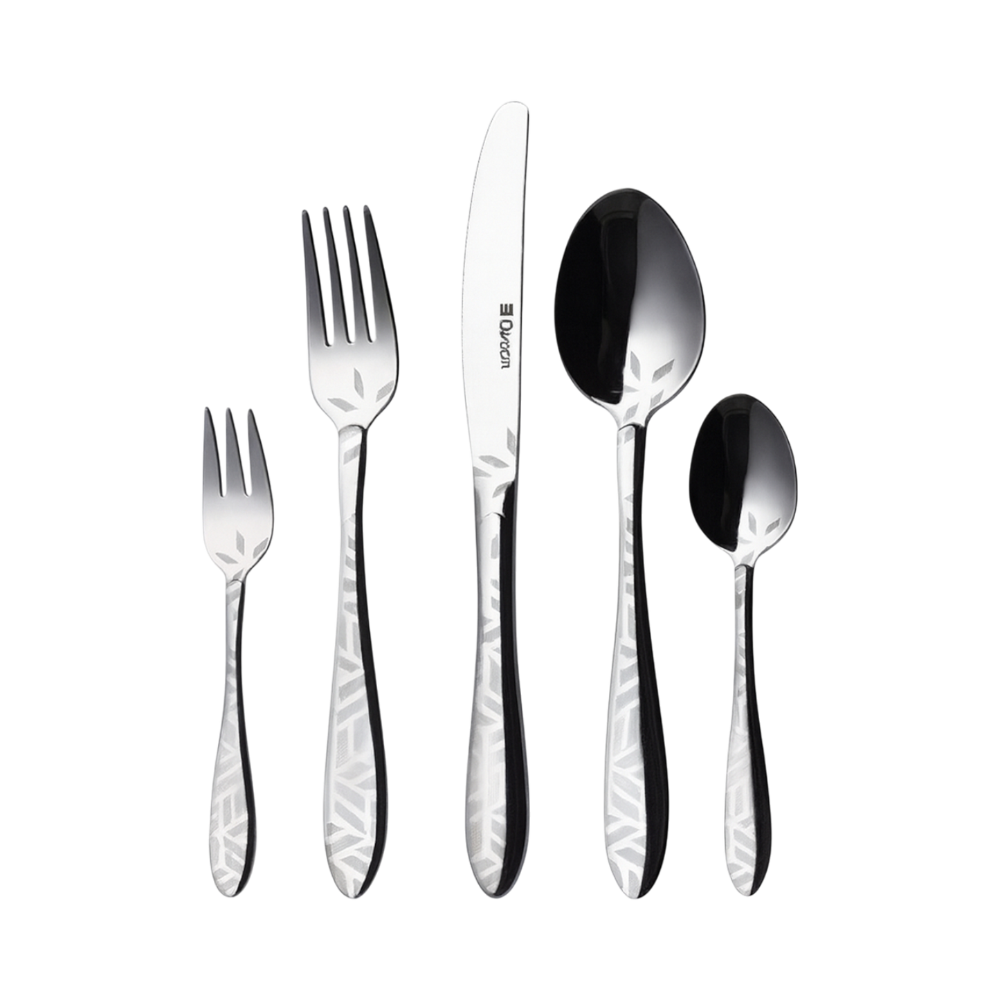 Dorsch Petal Cutlery Set – 72 Pieces – Elegant Modern Dining Collection