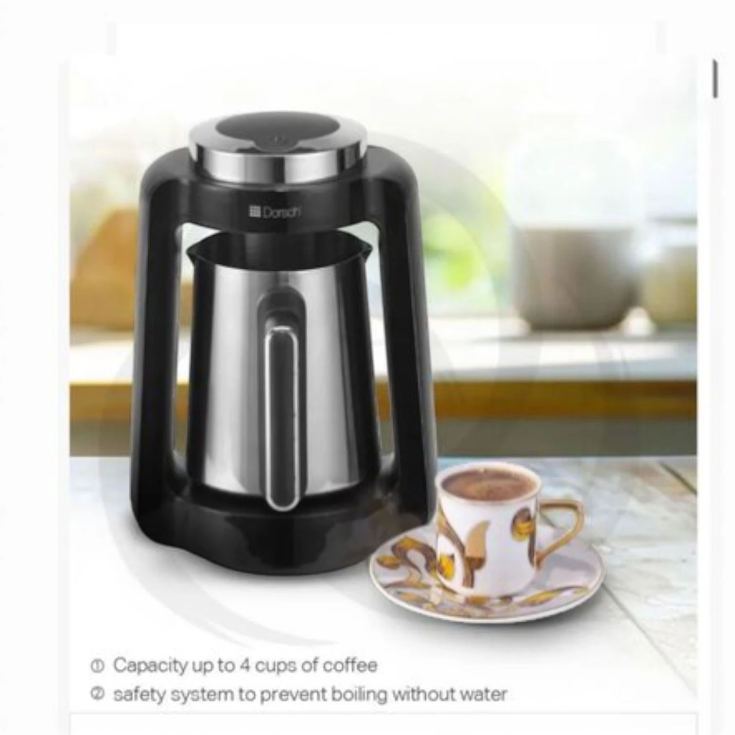 Dorsch Turkish Coffee Maker – Model DH-07510