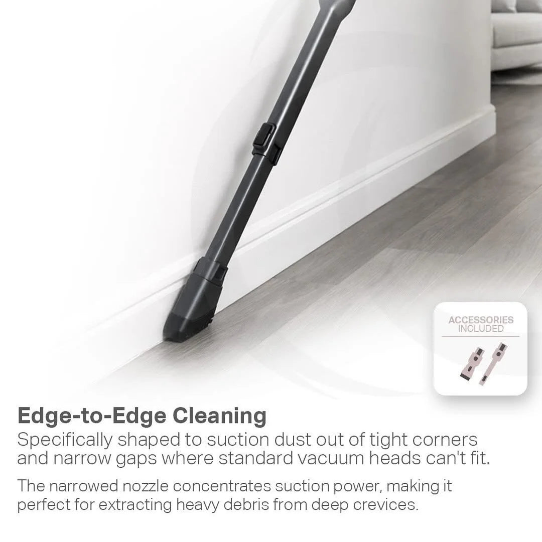 Dorsch DustJet Vacuum Cleaner – 25.9V, 380W With 90° Rotating Neck