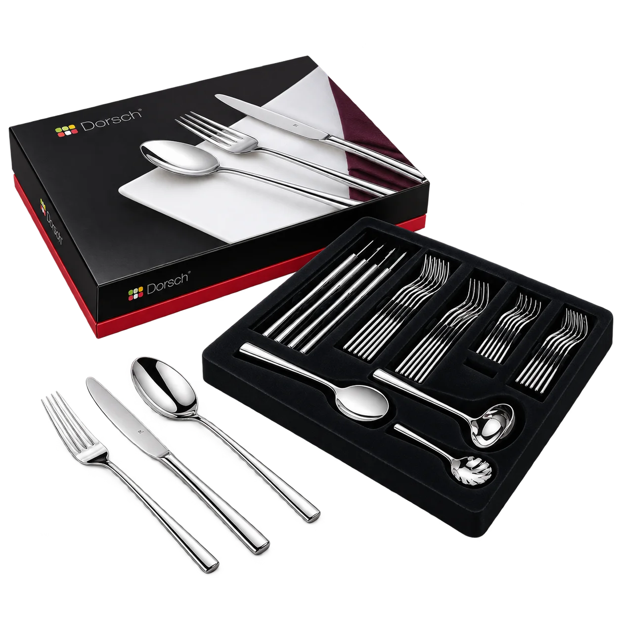 Dorsch Elegance Cutlery Set – 72 Pieces – Model DH-01995