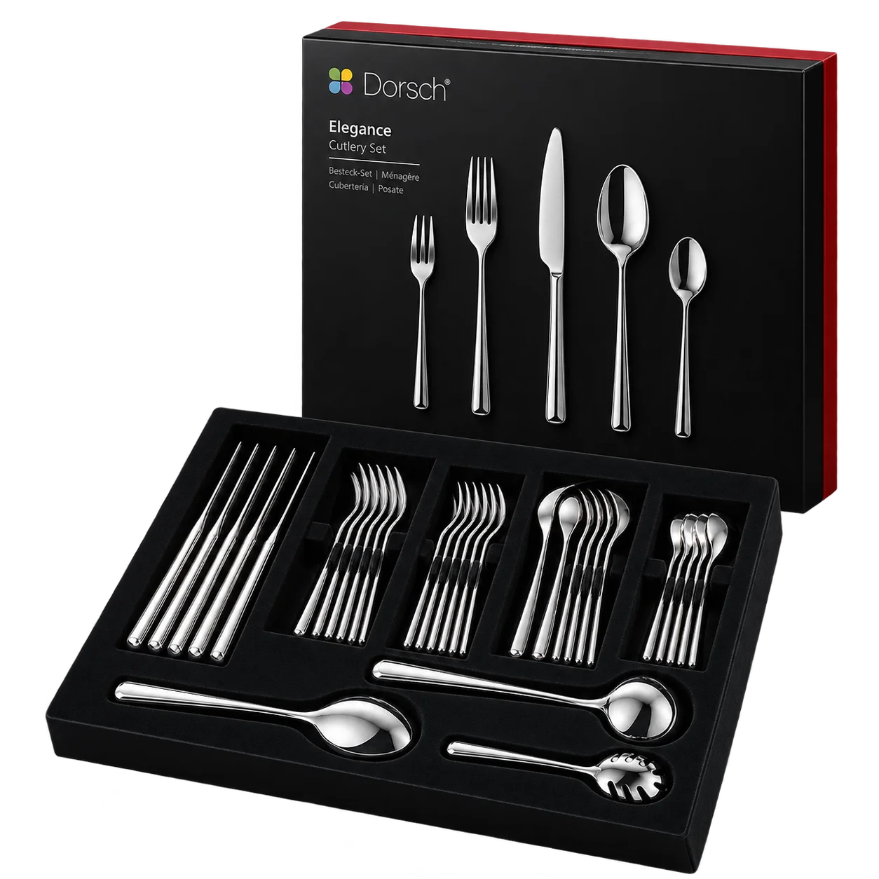 Dorsch Elegance Cutlery Set – 72 Pieces – Model DH-01995