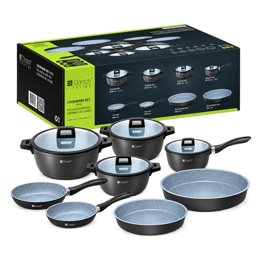 Dorsch Lifetime Cookware Set - 8 Pcs