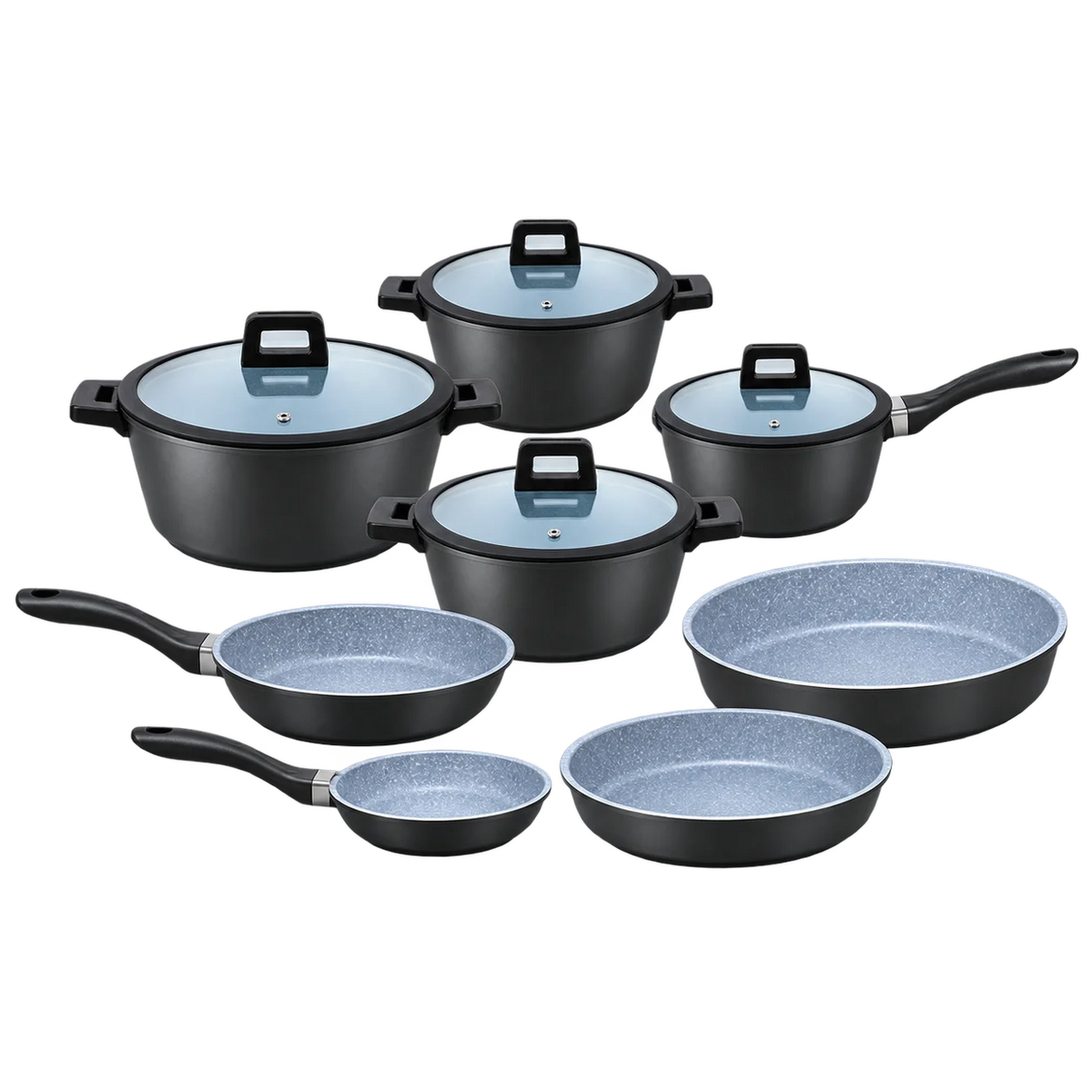 Dorsch Lifetime Cookware Set - 8 Pcs