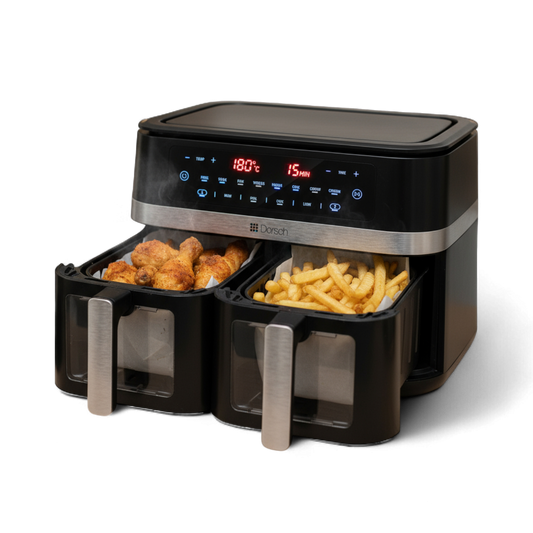 Dorsch Dual Drawer Air Fryer – 11 Liters