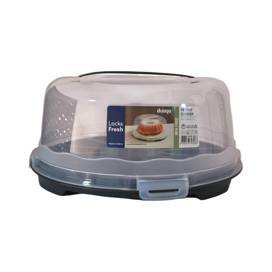Dunya Lock & Fresh Round Pastry Carrier