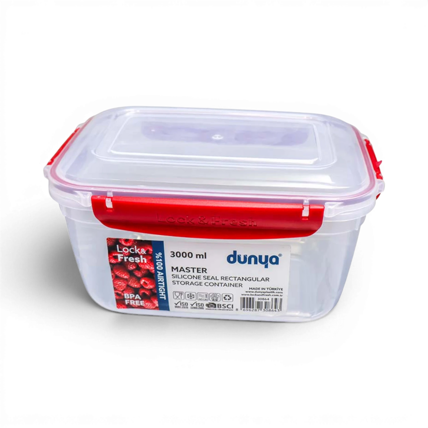 Dunya Red Storage Container