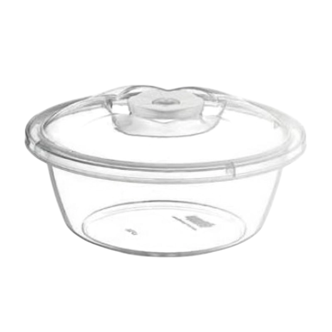 Dunya Transparent Basin With Lid - 1 L