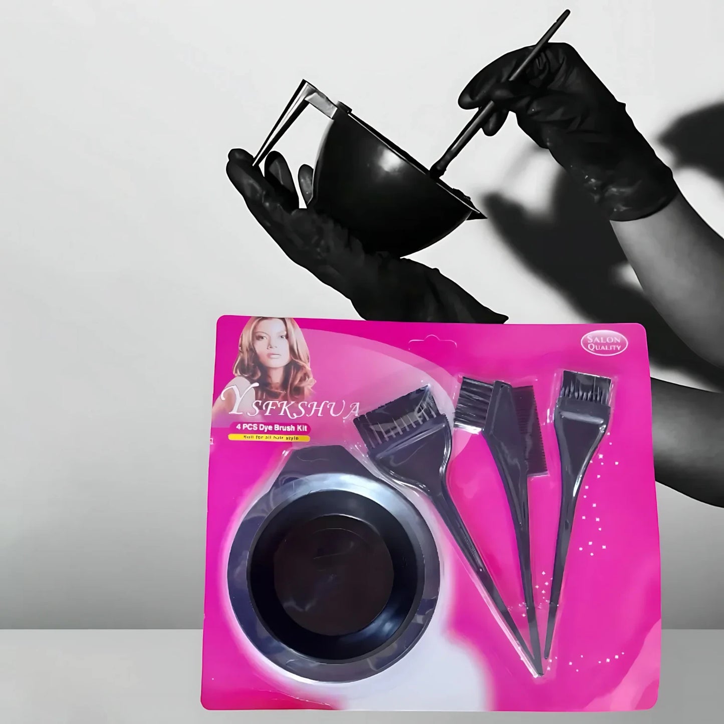 Dye Brush Kit - 4 Pcs