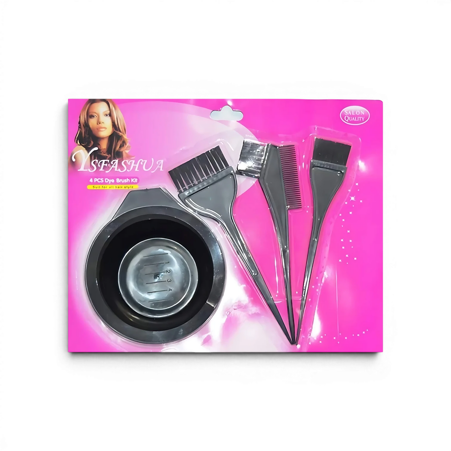 Dye Brush Kit - 4 Pcs