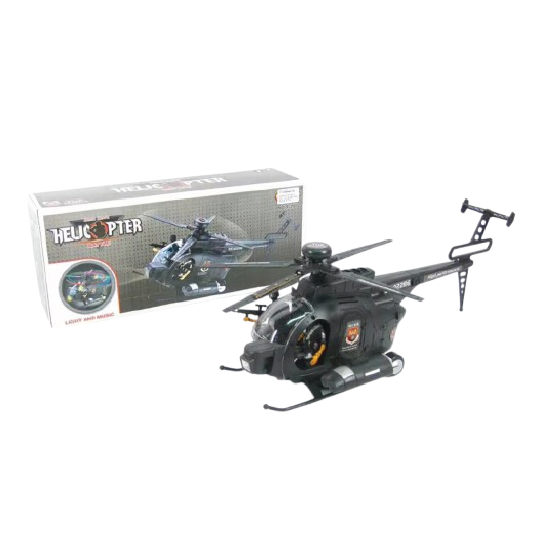 Electric Helicopter Toy With Light & Music For Children