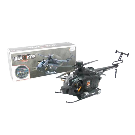 Electric Helicopter Toy With Light & Music For Children