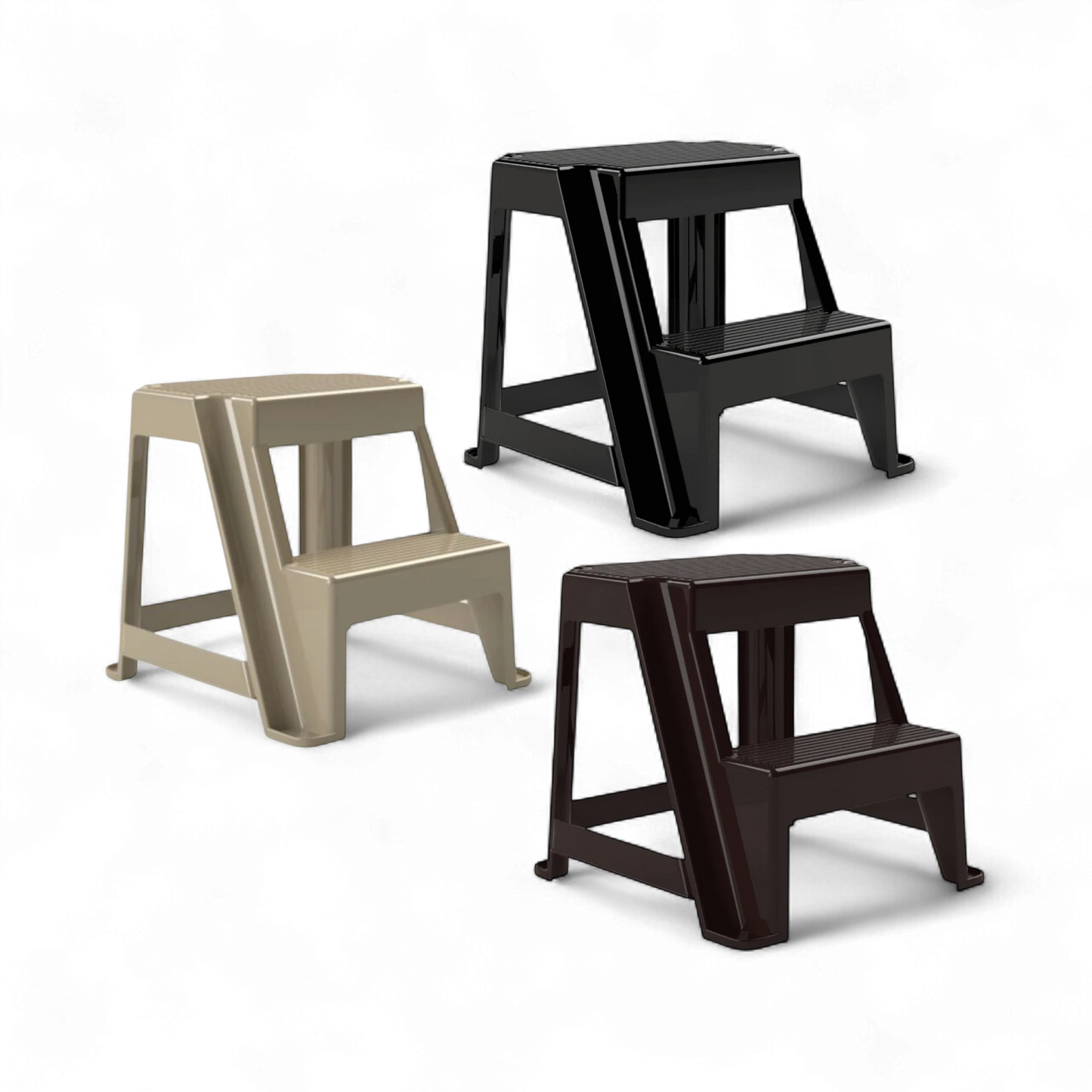 3M Plast Escabo Plastic Step Stool