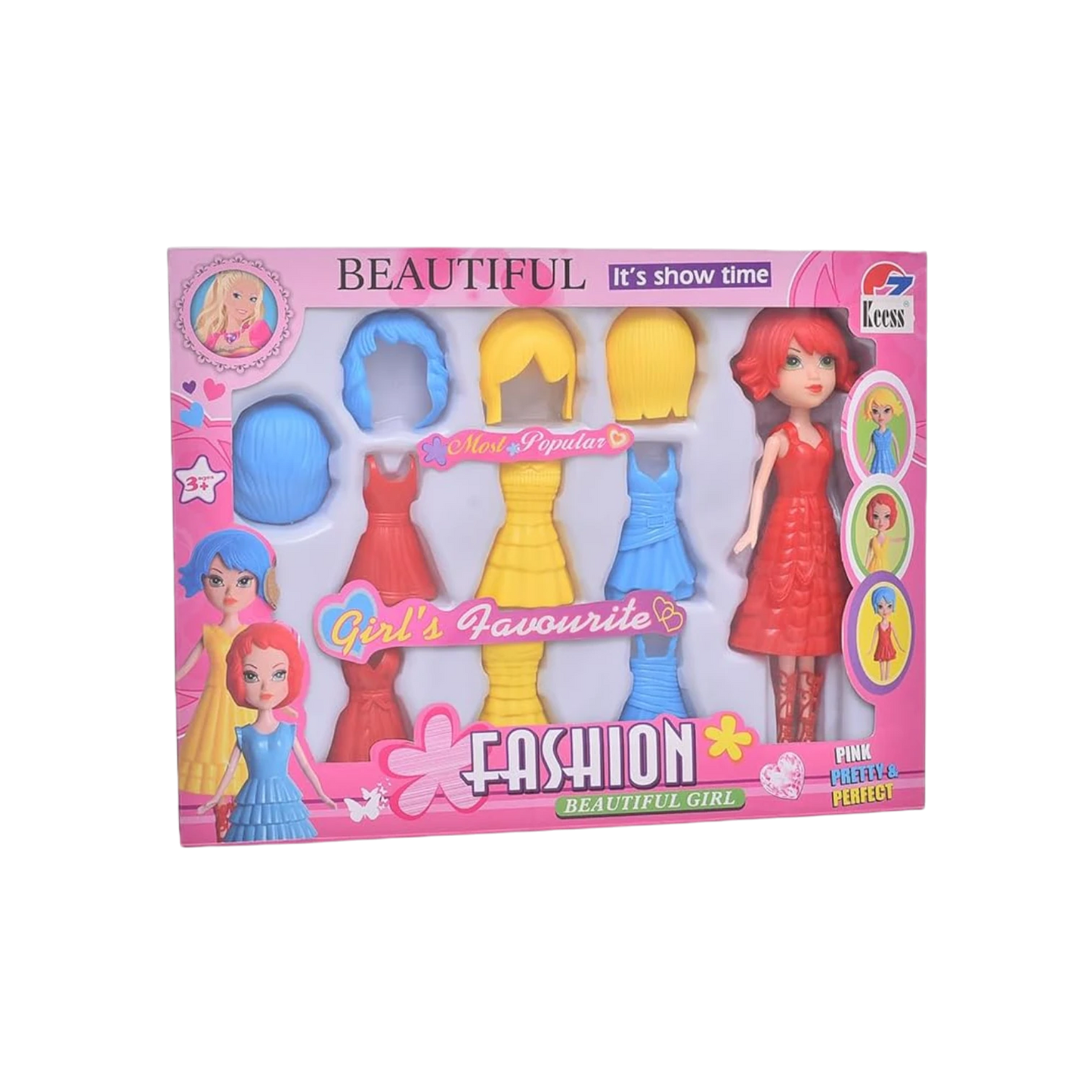 Fashion Doll Dress-Up Set
