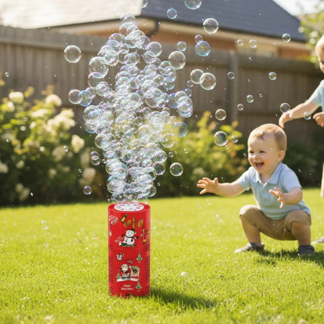 Fireworks Bubble Machine – LED Light Effect