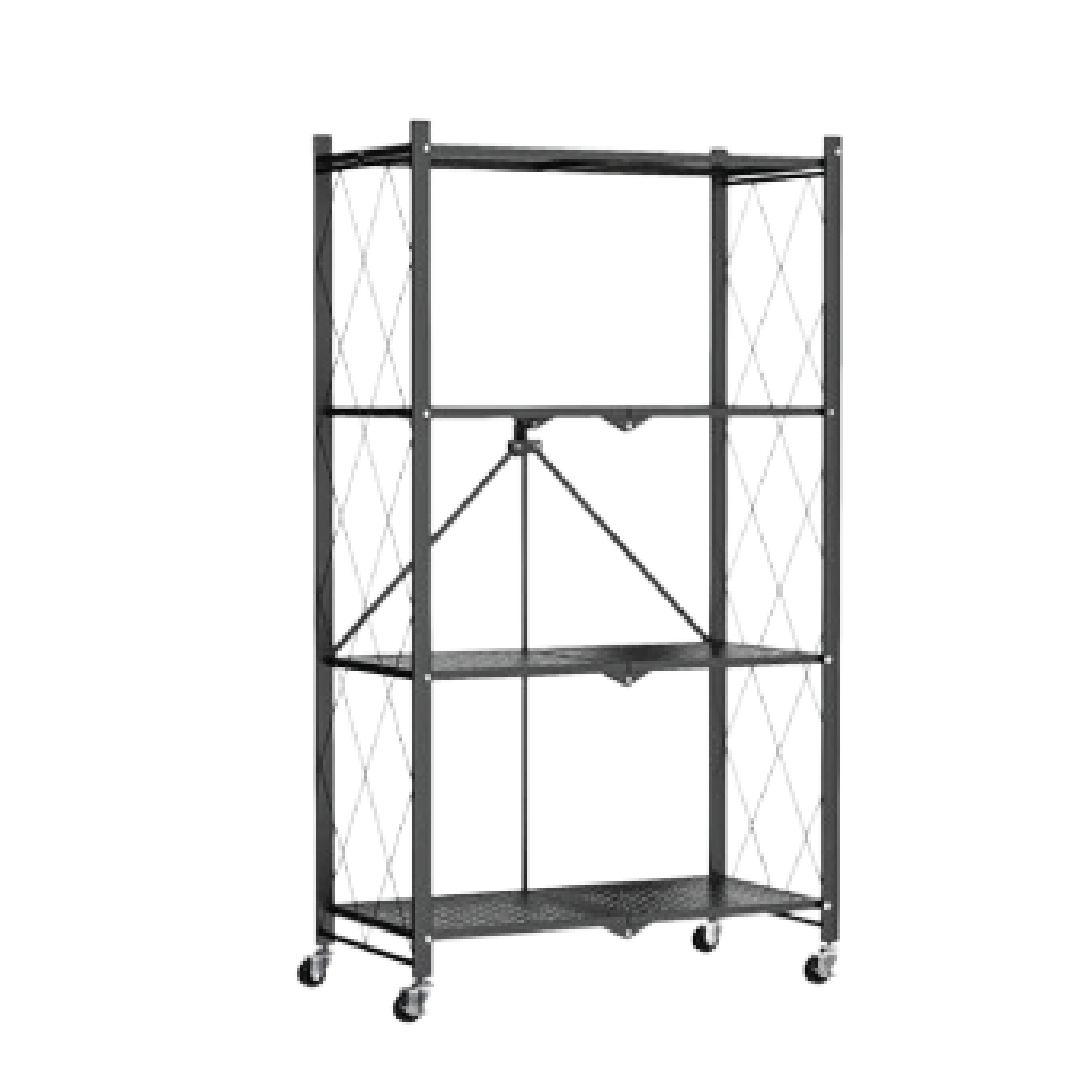 Folding Storage Rack - 4 Layers