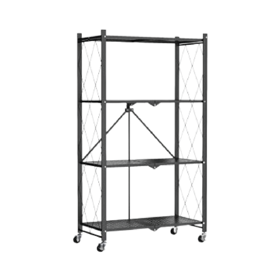 Folding Storage Rack - 4 Layers