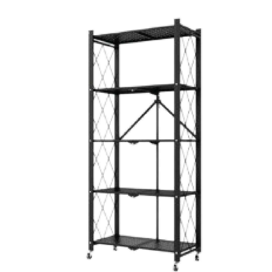 Folding Storage Rack - 5 Layers