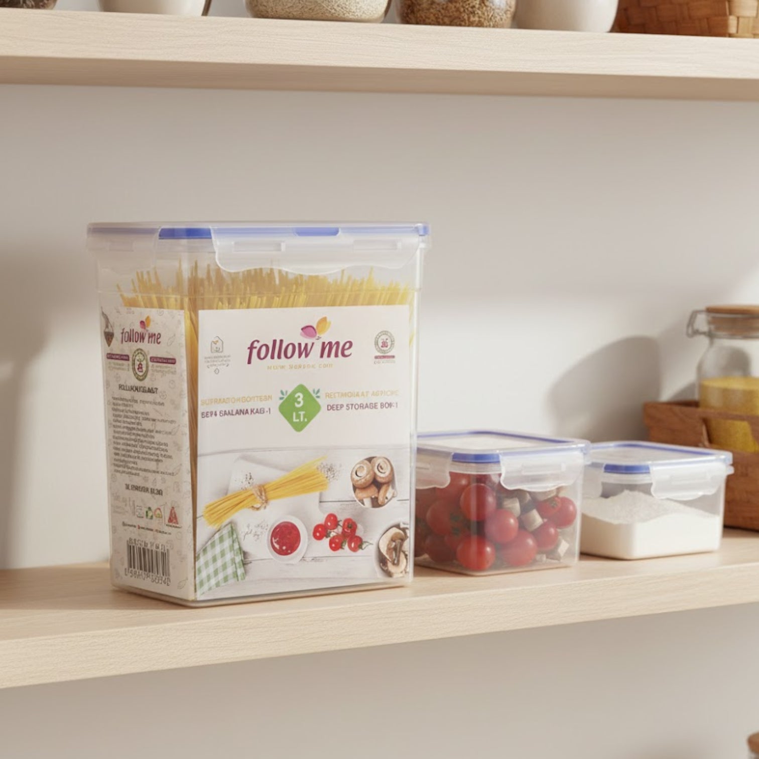 Follow Me Seal Storage Container - 3 L