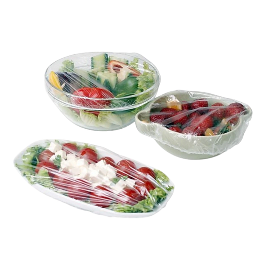 Nylon Food Covers With Elastic - 3 Sizes - 50 Pcs